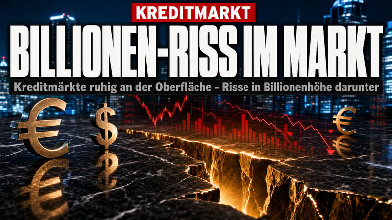 Billion-Dollar-Riss im Kreditmarkt: Die Ruhe ist gefährlich