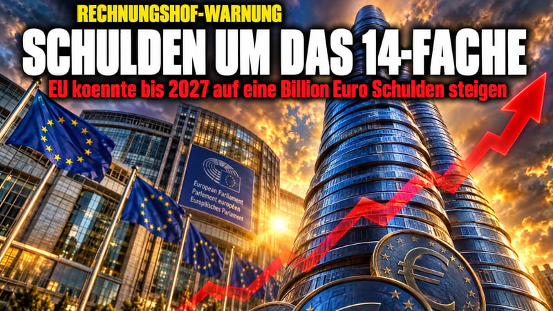 Billionen-Schock aus Brüssel: EU-Schulden explodieren um das 14-Fache!
