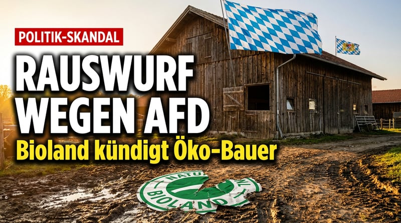 Bioland wirft Ökobauern nach AfD-Kandidatur hinaus – ein Lehrstück über politische Gesinnungsjustiz