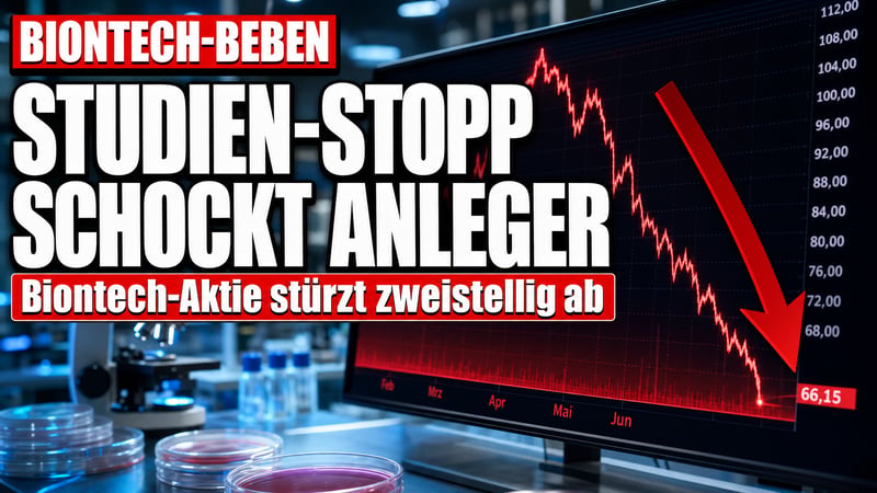Biontech-Schock: Krebsstudie gestoppt – Aktie stürzt zweistellig ab