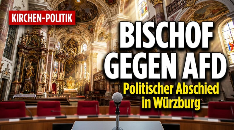 Bischof Bätzing verabschiedet sich mit politischem Rundumschlag gegen die AfD