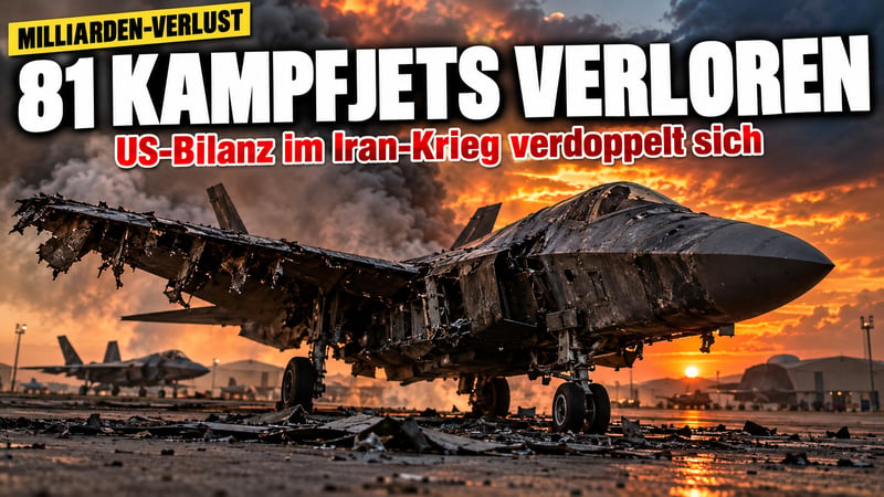 Bittere Bilanz im Iran-Krieg: 81 US-Flugzeuge beschädigt oder verloren