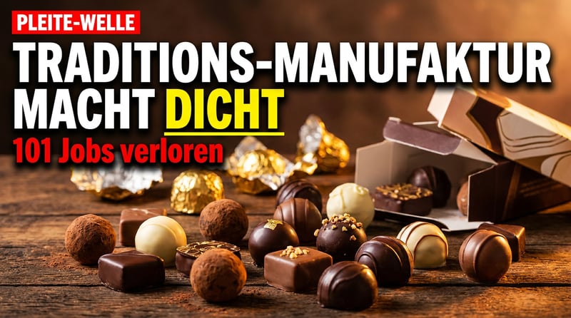 Bitteres Ende einer Traditionsmanufaktur: Deutscher Pralinen-Hersteller schließt für immer