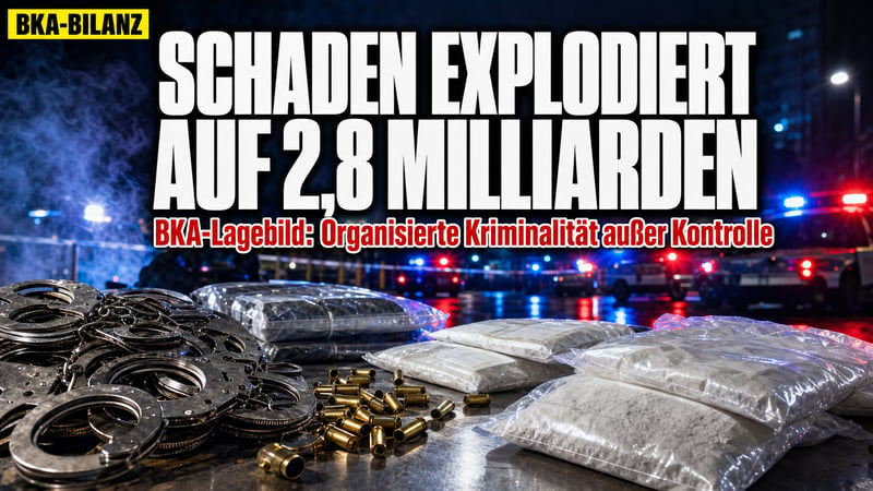 BKA-Lagebild: „Gen-Z-Mafia“ posiert, während die Schäden explodieren