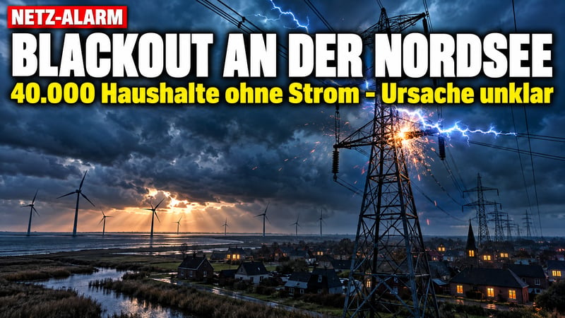 Blackout an der Nordsee: Ist die Energiewende wirklich unschuldig?