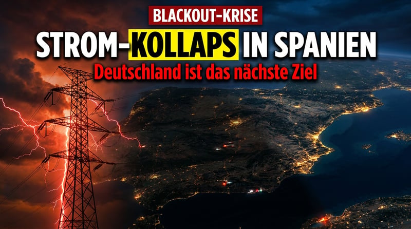 Blackout auf der Iberischen Halbinsel: Der Vorgeschmack auf das, was Deutschland droht