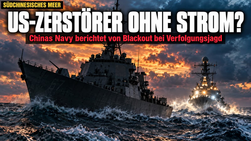 Blackout auf hoher See: Blamierte sich ein US-Zerstörer vor Chinas Navy?