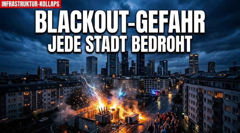 Blackout-Gefahr in Deutschland: Beamtenbund warnt vor flächendeckendem Versagen der Infrastruktur