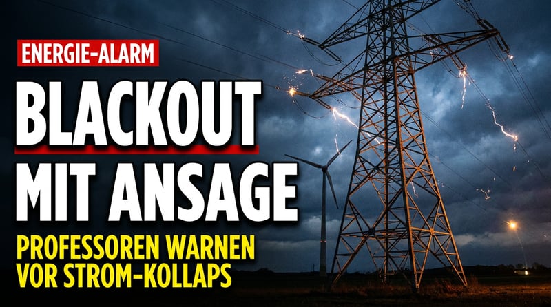 Blackout mit Ansage: Wenn zwei Professoren aussprechen, was die Energiewende-Ideologen nicht hören wollen