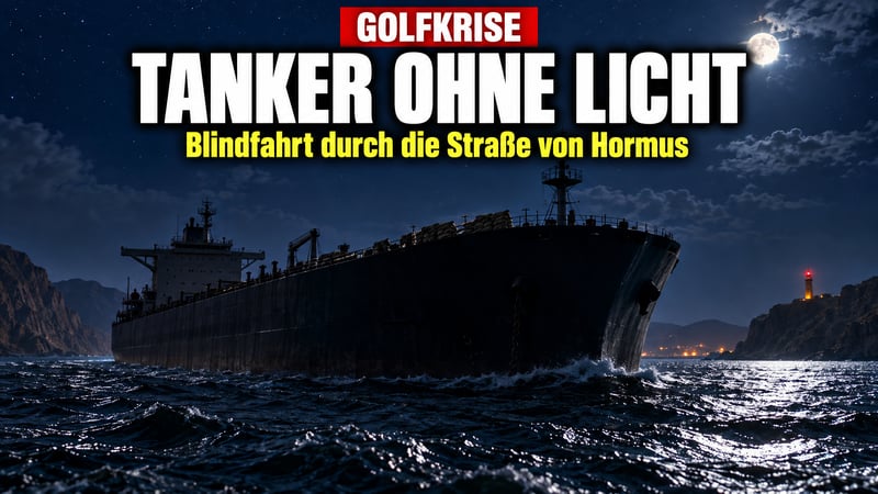 Blindflug durch Hormus: Tanker fahren ohne Licht durch die Todeszone