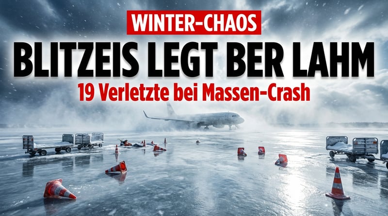 Blitzeis legt Hauptstadtflughafen lahm: Wenn der Winter Deutschland ins Chaos stürzt