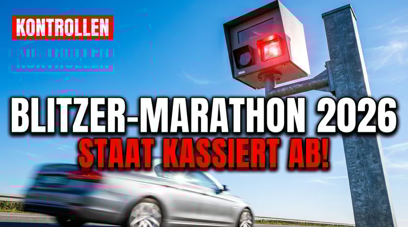 Blitzermarathon 2026: Wenn der Staat seine Bürger wieder einmal zur Kasse bittet