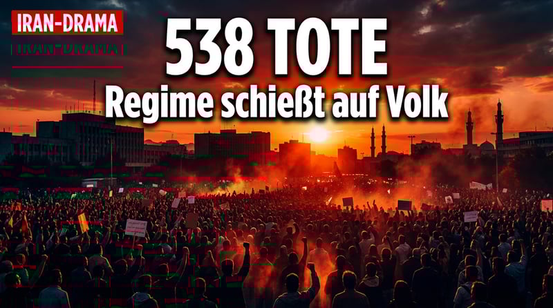 Blutbad im Iran: Mullah-Regime lässt über 500 Demonstranten erschießen