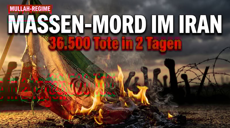 Blutbad im Iran: Mullah-Regime soll über 36.000 Demonstranten massakriert haben