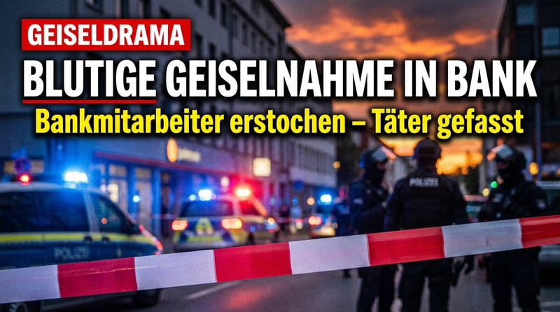 Blutbad in Regensburg: Bankmitarbeiter bei Geiselnahme erstochen – die Gewalt frisst sich durch Deutschland