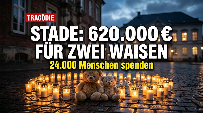 Blutbad in Stade: Sechs Tote, zwei Waisenkinder – und eine Welle der Anteilnahme, die Bände spricht