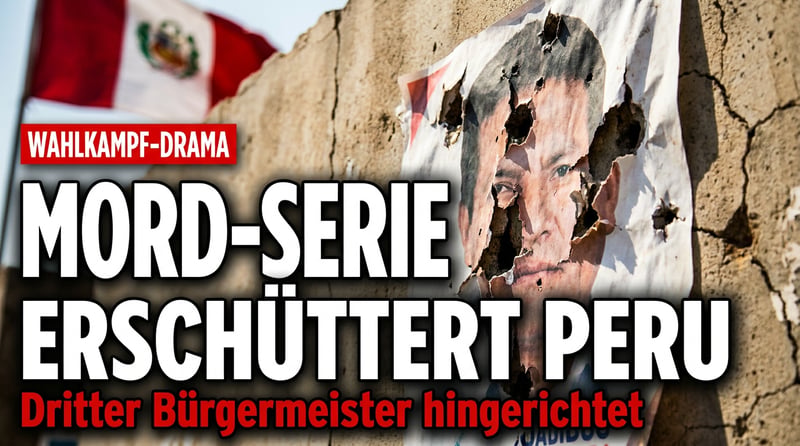 Blutiger Wahlkampf in Peru: Dritter Bürgermeister-Mord erschüttert das Land