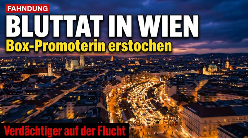 Bluttat in Wien: Box-Promoterin erstochen – Verdächtiger auf der Flucht