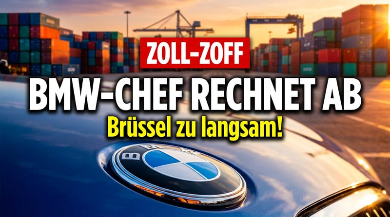BMW-Chef Zipse fordert Tempo bei Zollabkommen – und rechnet mit deutscher Jammerei ab