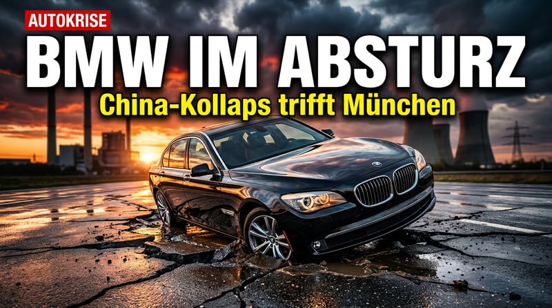BMW im Sinkflug: Wie Berlins Energiewahn selbst Deutschlands stabilsten Autobauer in die Knie zwingt