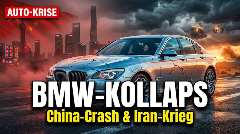 BMW in der Zwickmühle: China-Debakel und Iran-Krieg lassen Münchner Vorzeigekonzern straucheln