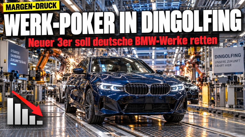 BMW-Poker in Dingolfing: Rettet der neue 3er die deutschen Werke?