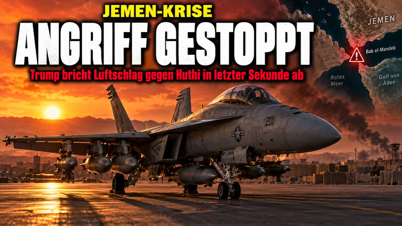 Bomben schon am Flieger: Trump stoppt Jemen-Angriff in letzter Sekunde
