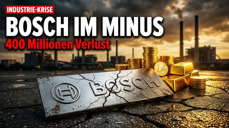 Bosch versinkt im Verlust: 400 Millionen Euro Minus als Symptom einer kranken Industrienation