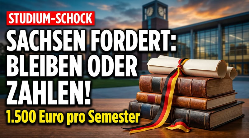Brain-Drain auf Steuerzahlerkosten: Sachsens mutiger Vorstoß gegen den akademischen Ausverkauf