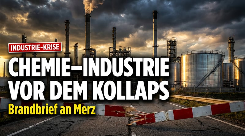 Brandbrief aus der Chemiebranche: Wie Brüssels Klimadiktat die deutsche Industrie an die Wand fährt