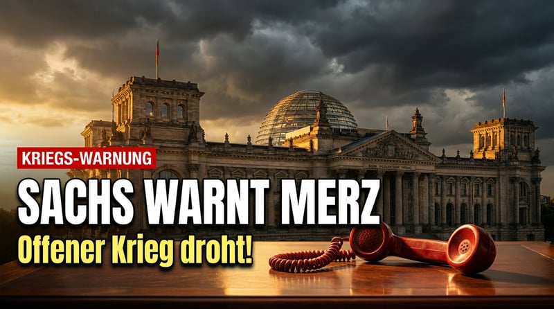 Brandbrief aus Übersee: Star-Ökonom Sachs warnt Merz vor dem Abgrund eines offenen Krieges mit Russland