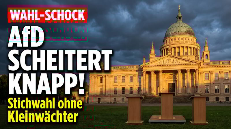 Brandenburg: AfD verpasst historische Chance auf ersten Landrat – CDU-Amtsinhaber geht in Stichwahl