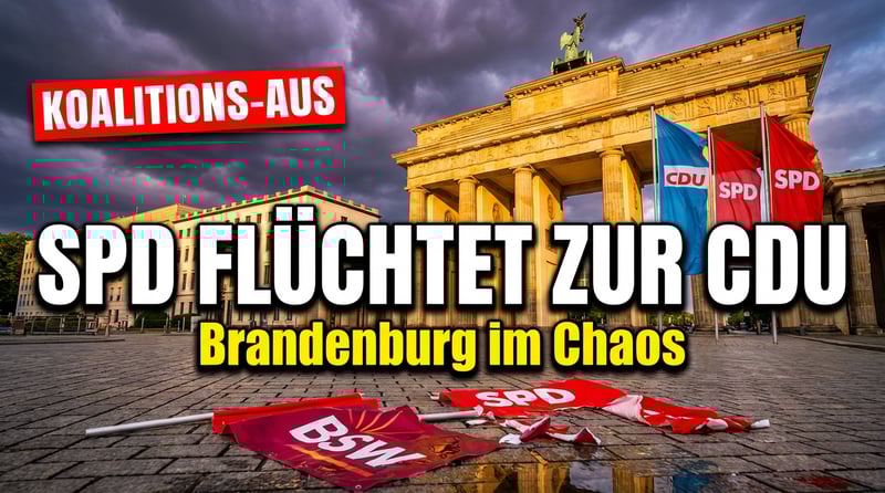 Brandenburger Koalitionschaos: SPD flüchtet sich in die Arme der CDU