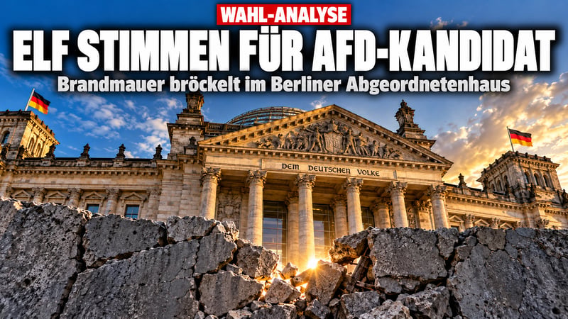 Brandmauer-Abstimmung in Berlin: Elf Abweichler helfen der AfD nicht