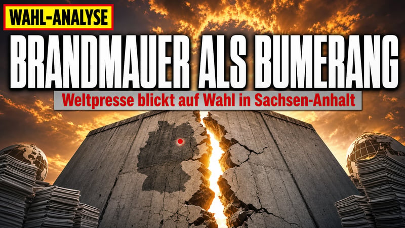 Brandmauer als Bumerang: Warum die Welt auf Sachsen-Anhalt starrt