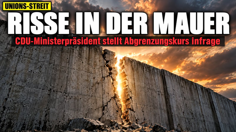 Brandmauer-Beben in der Union: Rhein rüttelt – und knickt doch ein