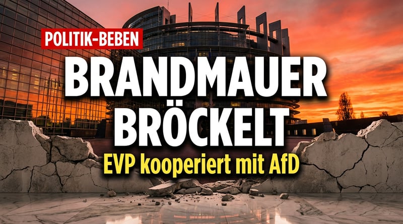 Brandmauer bröckelt: EVP arbeitete im EU-Parlament offenbar mit der AfD zusammen – nur Deutschland klammert sich an das Tabu