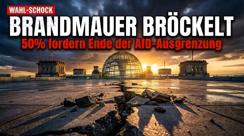 Brandmauer bröckelt: Mehrheit der Baden-Württemberger will Zusammenarbeit mit der AfD