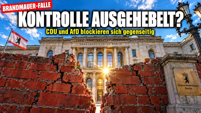 Brandmauer-Falle in Berlin: Wer kontrolliert jetzt den Linken-Senat?