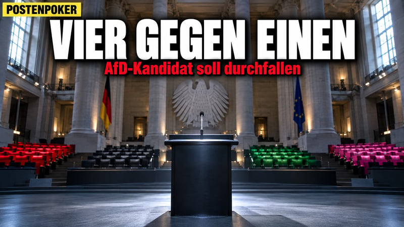 Brandmauer im Abgeordnetenhaus: Vier Parteien gegen einen AfD-Mann