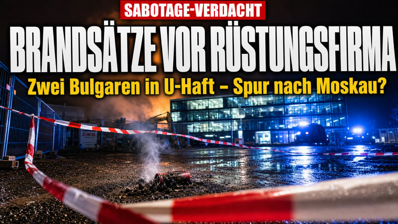 Brandsätze in München: Zwei Bulgaren in U-Haft – Spur nach Moskau?