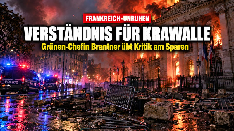 Brantners Frankreich-Video: Verständnis für Krawalle, Kritik am Sparen
