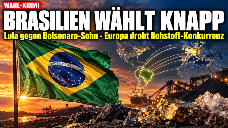 Brasilien-Krimi: Lula gegen Bolsonaro-Sohn â was Europa jetzt droht