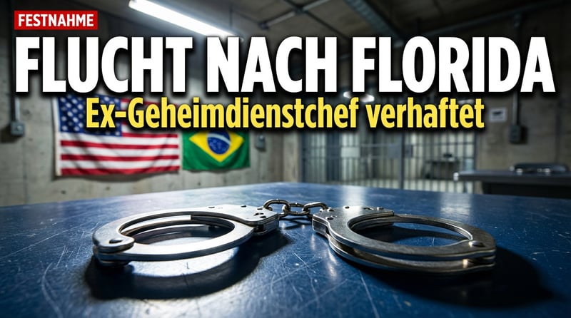 Brasiliens Ex-Geheimdienstchef in Florida von ICE festgenommen – Politische Verfolgung oder Rechtsstaat?