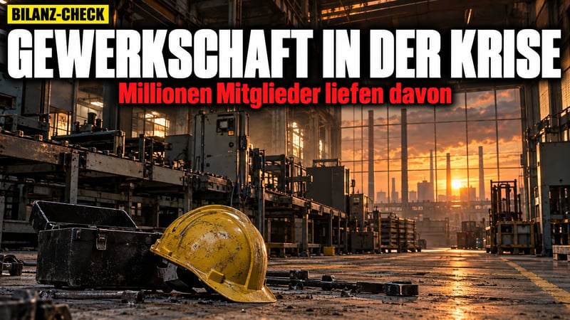 Bremsklotz Gewerkschaft: Wer Deutschland wirklich in den Abgrund lenkt