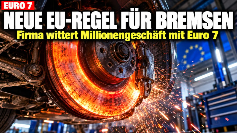 Bremsstaub-Regel aus Brüssel: Wer jetzt an Euro 7 Millionen verdient