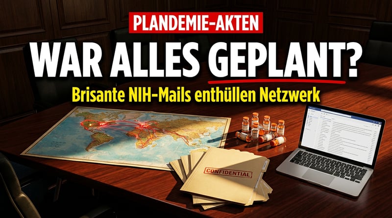 Brisante NIH-Mails: War die „Pandemie“ ein generalstabsmäßig geplantes Projekt?