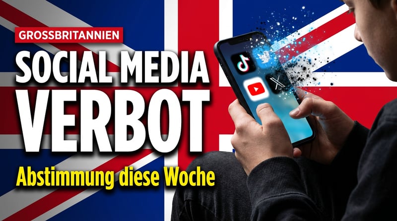 Britische Regierung will Jugendliche aus sozialen Netzwerken verbannen – Abstimmung bereits diese Woche