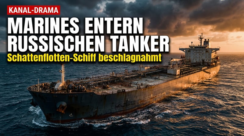 Britische Royal Marines entern russischen "Schattenflotten"-Tanker im Ärmelkanal