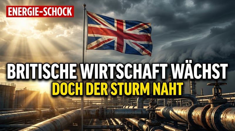 Britische Wirtschaft überrascht mit Wachstumsschub – doch der Energieschock lauert bereits